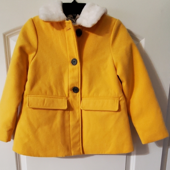Cat and Jack girls gold color coat NWT - Picture 1 of 4